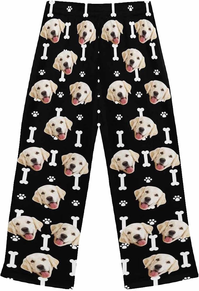 Custom Face Pajamas Pants Personalized Nightwear Bottoms - Image 3
