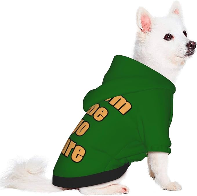 Custom Dog Hoodies for Small Dogs Costume Xmas Pajamas Outfit Pullover Winter - Image 3