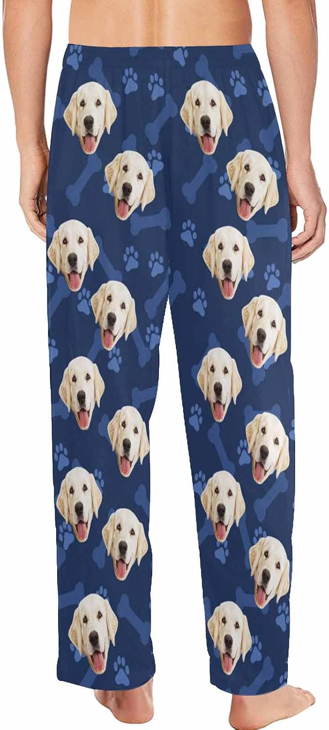 MyPupSocks Customized Face Pajamas Pants Photo Pajama Bottoms - Image 2