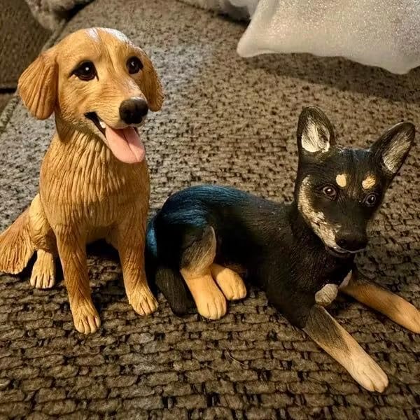 Custom Pet Portrait Cake Topper, Handcrafted Dog Cat Figurine, Personalized Pet - Image 8