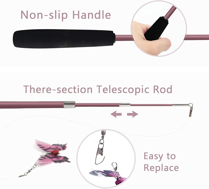 SONGWAY Cat Butterfly Toys - Image 4