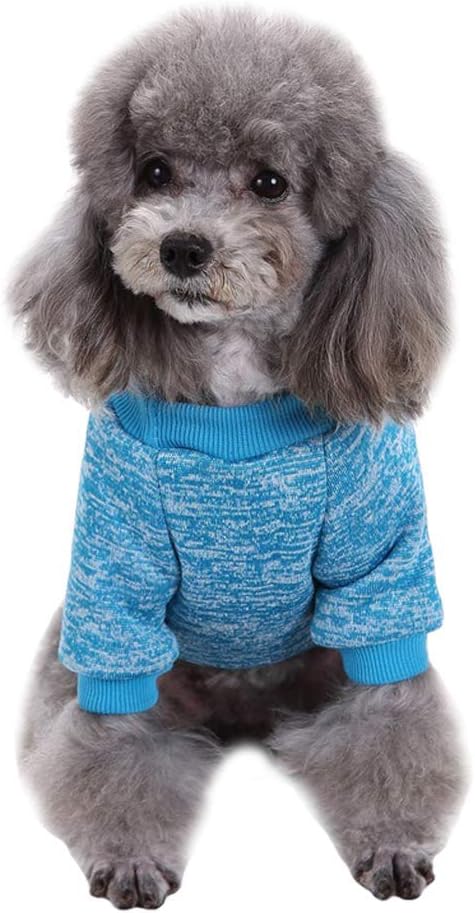 Jecikelon Dog Clothes Dogs Sweater Soft Puppies Clothing Winter Puppy Sweaters - Image 2