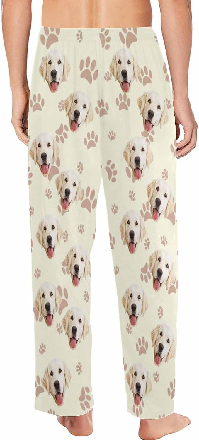 MyPupSocks Customized Face Pajamas Pants Photo Pajama Bottoms - Image 2