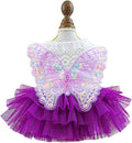 Fashion Sweet Puppy Dog Blingbling Princess Skirt Pet Dog Lace Cake Camisole by MaruPetyourkidsfriends