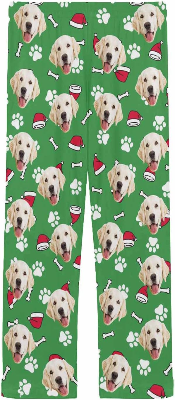 MyPupSocks Custom Pet Face Pajamas Pants Photo Pajama Bottoms - Image 4