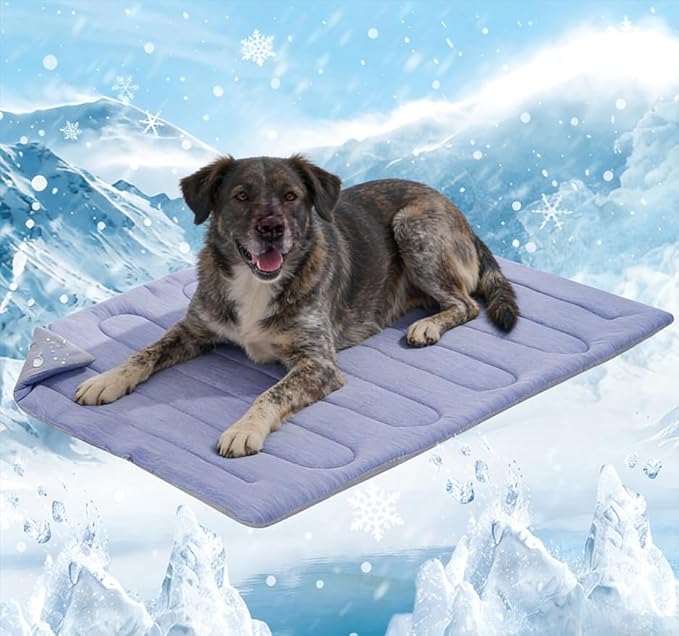 MARUNDA Dog Cooling Mat, Q-MAX>0.45 Premium Self-Cooling Pad by MARUNDA
