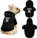 Personalized Name Dog Hoodie, Printed/Embroidered Puppy Sweater by Noni