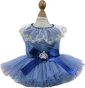 Fashion Sweet Puppy Dog Blingbling Princess Skirt Pet Dog Lace Cake Camisole by MaruPetyourkidsfriends