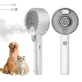 Cat Steam Brush, Cat Brushes for Indoor Cats, 4 In 1Spritz Spray Defur Comb by YEAHGO