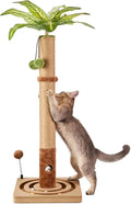 MECOOL 35in Tall Cat Scratching Post Sturdy and Premium Scratch Posts by MECOOL