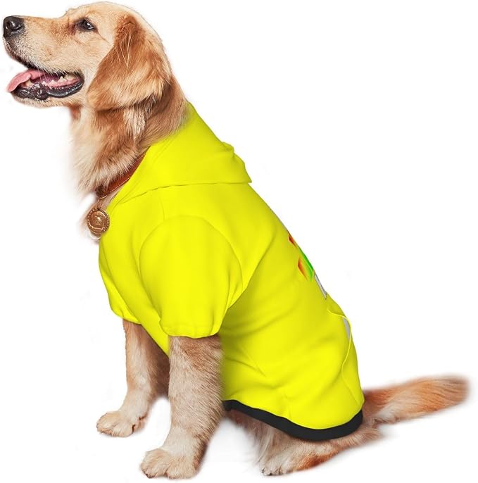 Custom Dog Hoodie with Text Photo, Personalized Pet Clothes Sweatshirt - Image 4