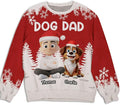Wrappiness A Girl And Her Dog Christmas Sweatshirt by Wrappiness