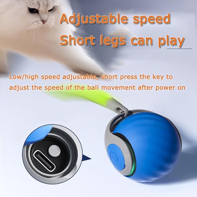 Speedy 2.0 Tail Cat Toys for Bored Indoor Adult Cats, 2025 New Generation - Image 2
