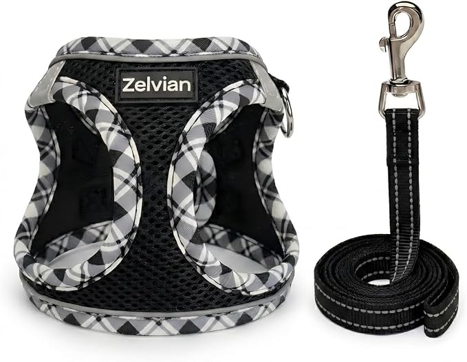 Cat Harness and Leash Set for Walking, Escape Proof Adjustable Soft Mesh Kitten - Image 2