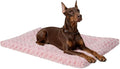 Washable Dog Bed Mat Soft Dog Crate Pad Fluffy Pet Kennel Beds Sleeping Mattress by Exsnugypetproducts
