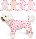 Bienbee Dog Pajamas, 4 Pack Dog Recovery Suit Shedding Suit Cute Soft Puppy by Bienbee