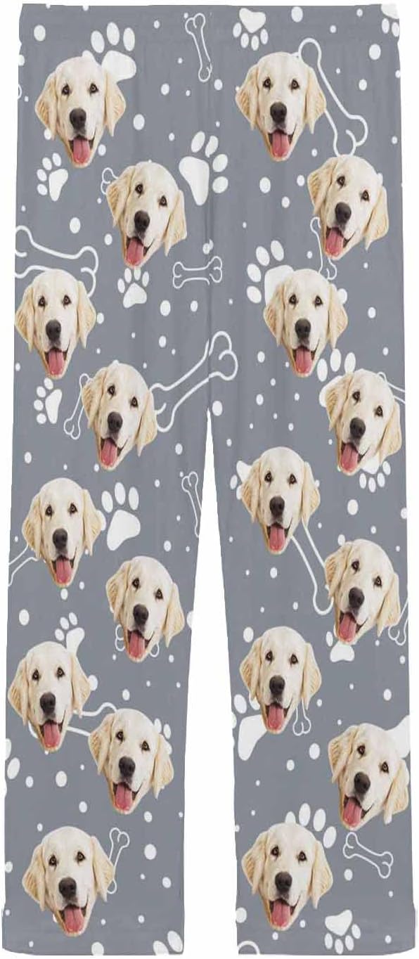 MyPupSocks Personalized Face Pajamas Pants Photo Pajama Bottoms - Image 4