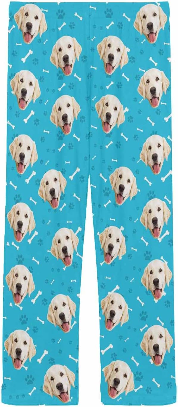 MyPupSocks Personalized Face Pajamas Pants Photo Pajama Bottoms - Image 4