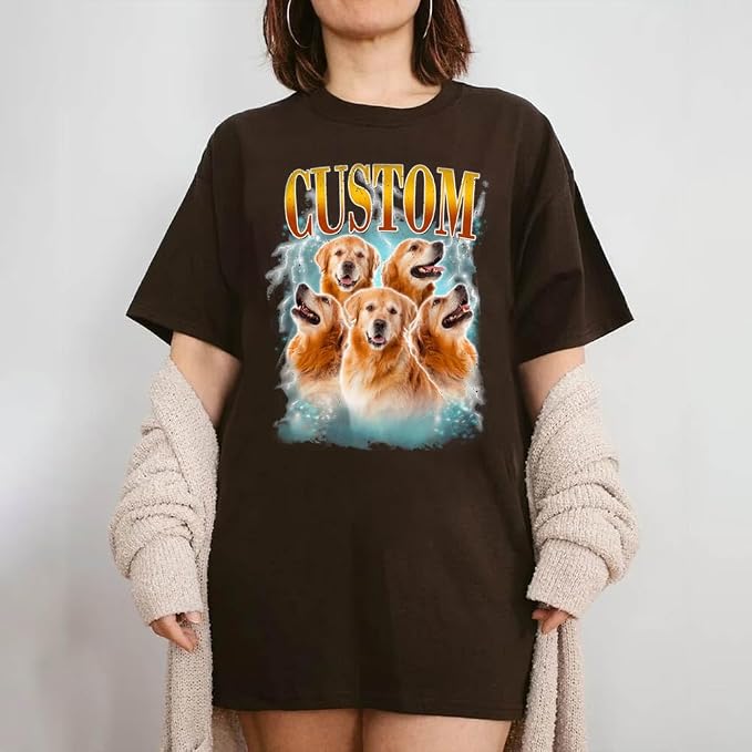 LASFOUR Custom Bootleg Rap Tee, I Love My Wife Shirts - Image 3