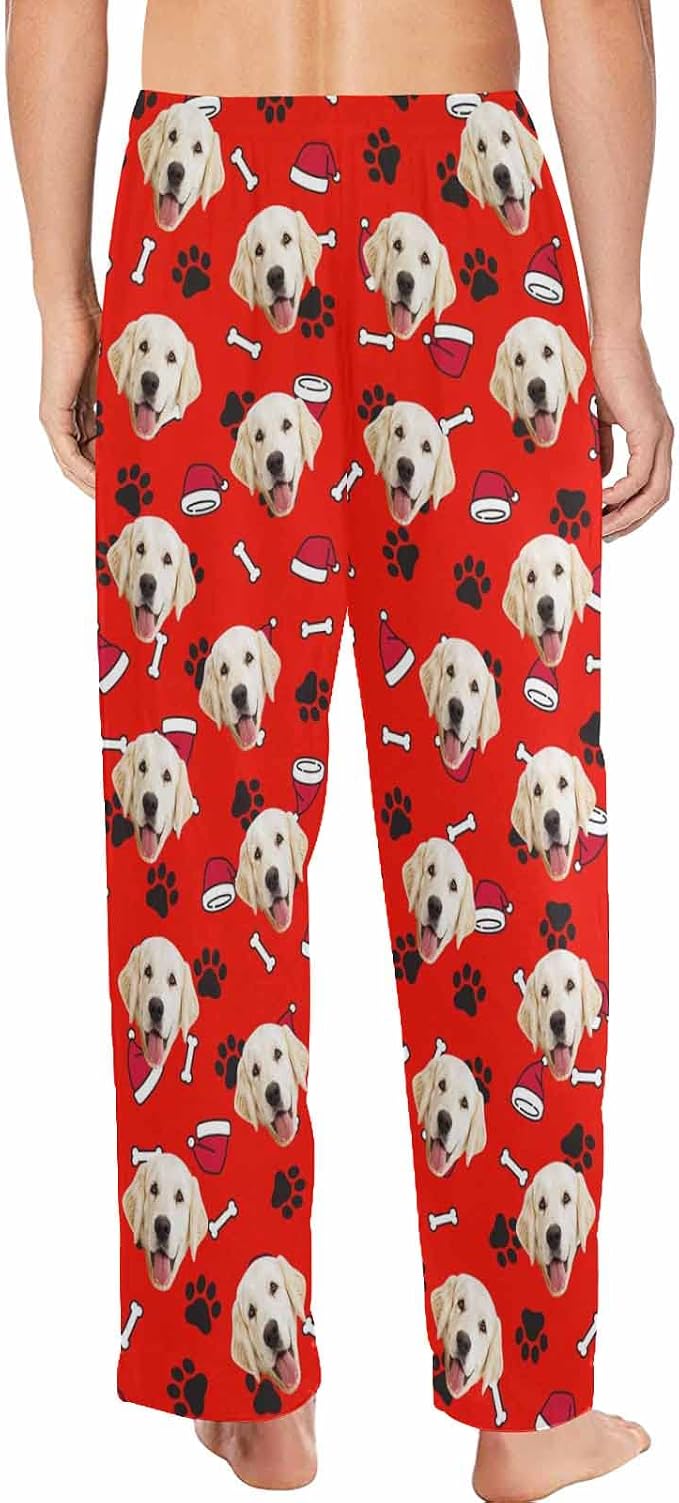 MyPupSocks Custom Pet Face Pajamas Pants Photo Pajama Bottoms - Image 2