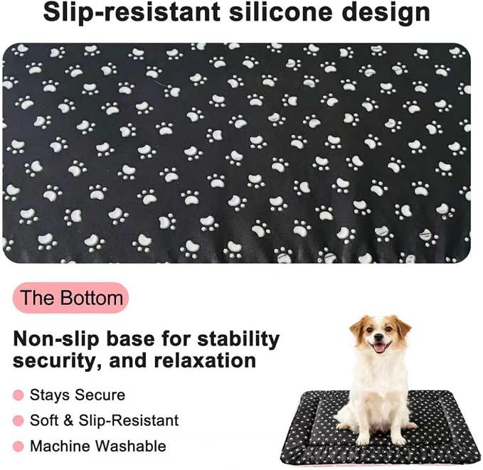 Washable Dog Bed Plush Orthopedic Outdoor Crate Mat - Image 5