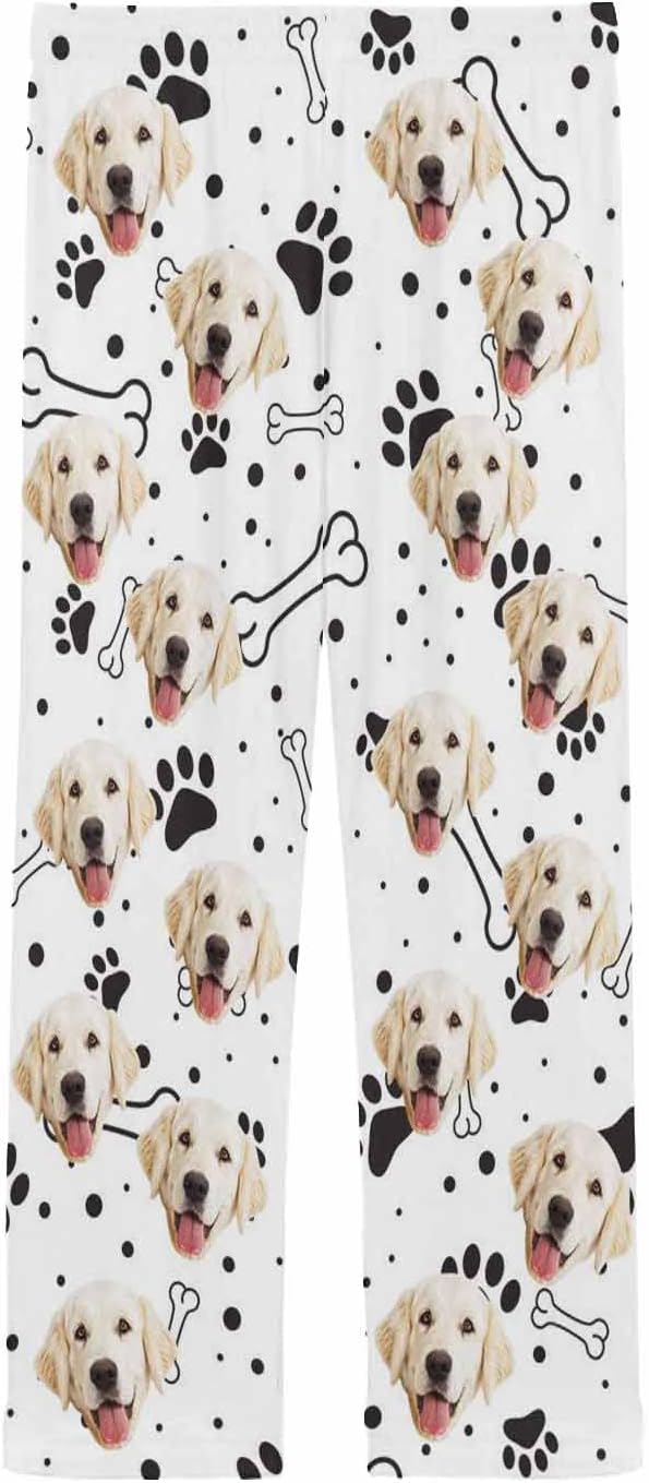 MyPupSocks Personalized Face Pajamas Pants Photo Pajama Bottoms - Image 4