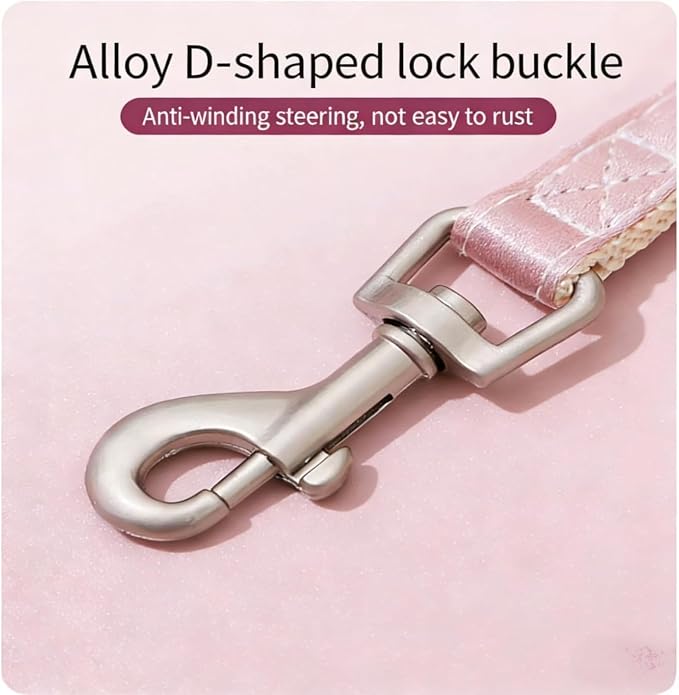 Pink Leash and Pink Bow Harness - Image 6