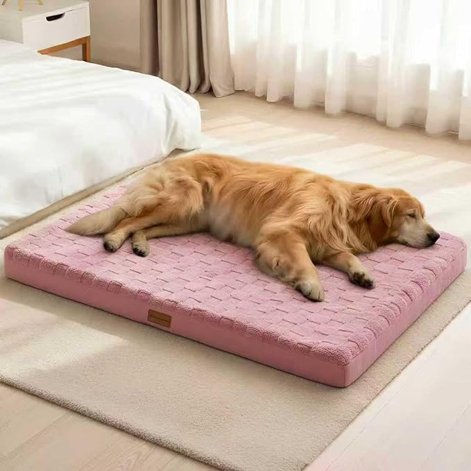 Patas Lague Orthopedic Dog Bed Large Sized Dog 36''X24'', Waterproof Soft by PatasLague