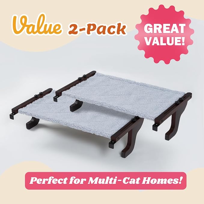 Zakkart 2PC Easy Seat Cat Perch - Image 2