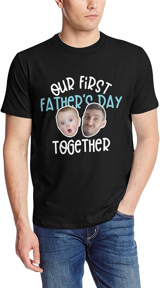 Custom T Shirts with Face Photo Text Pet Shirt by Artsadd