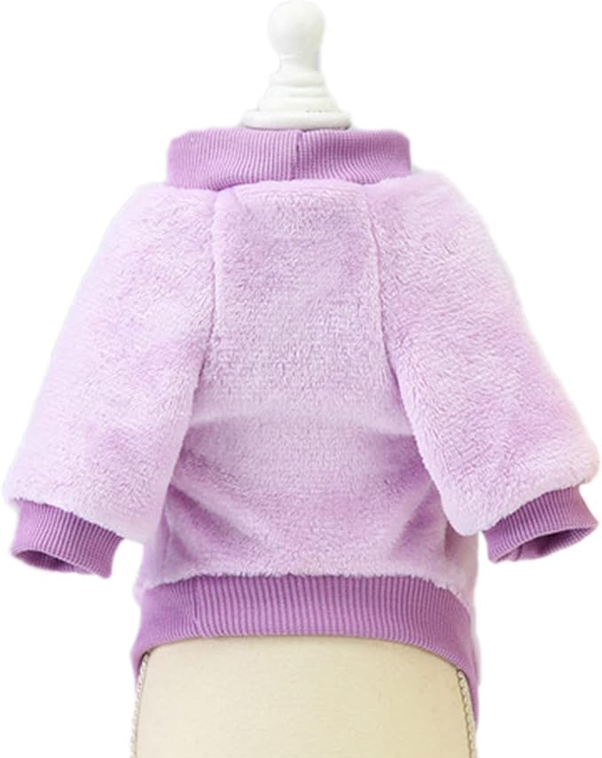 Jecikelon Pet Dog Clothes Dog Sweater Soft Thickening Warm Pup Dogs Shirt - Image 3