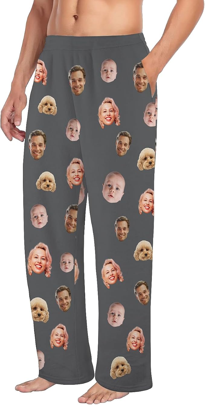 Personalized Pajamas, Custom Pajama Pants by BTPEStylishCreations