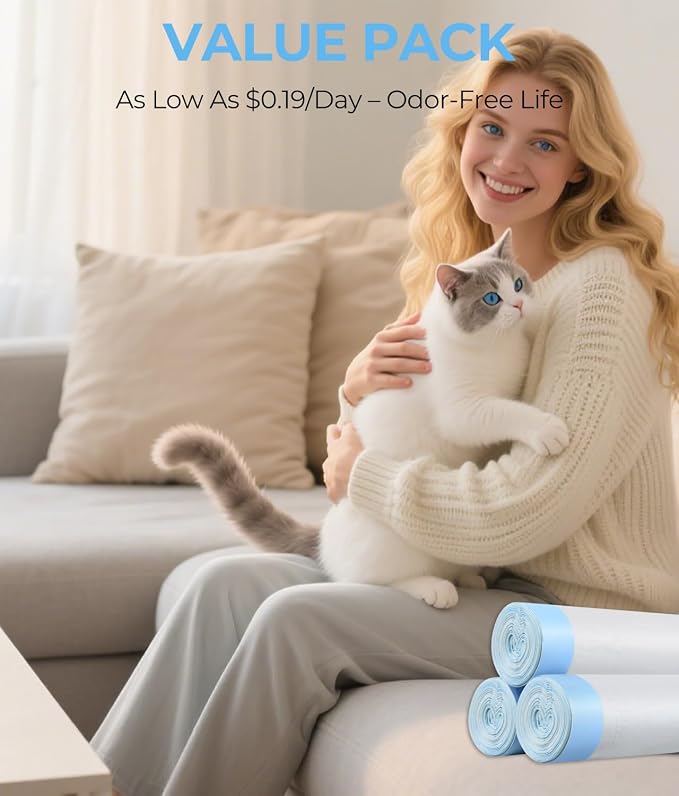 40 Count Automatic Cat Litter Bags Compatible - Image 8