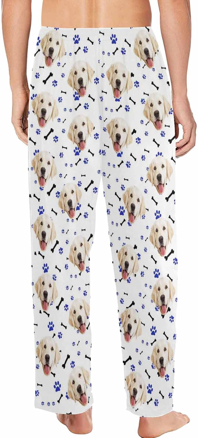MyPupSocks Personalized Face Pajamas Pants Photo Pajama Bottoms - Image 2