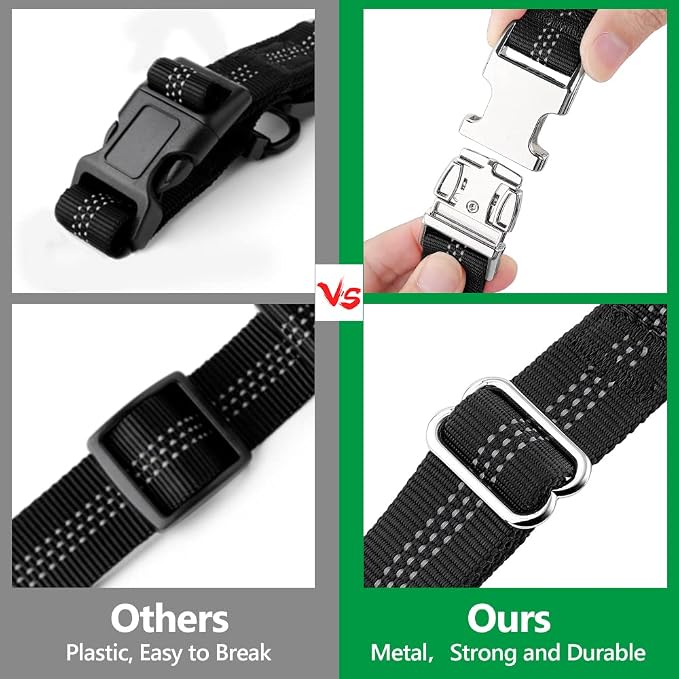 Plutus Pet Dog Seat Belt for Car Headrest, Reflective and Adjustable Restraint - Image 4
