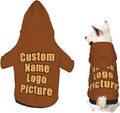 Customized Hoodie for Small Cats Add Your Design Photo Text Logo Custom Dog by AEKSCOH