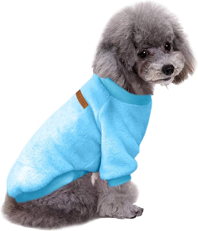 Jecikelon Pet Dog Clothes Dog Sweater Soft Thickening Warm Pup Dogs Shirt by Jecikelon