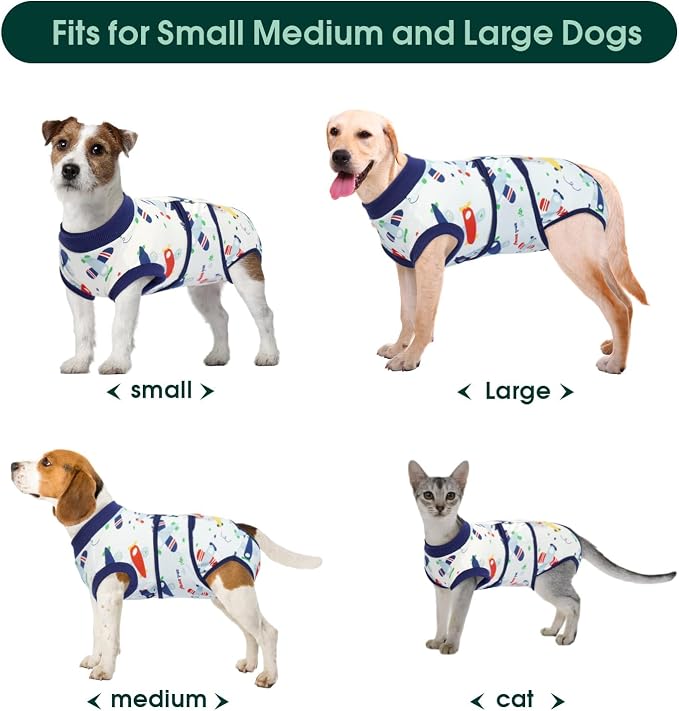 Kuoser Recovery Suit for Dogs Cats After Surgery, Professional Pet Recovery - Image 3