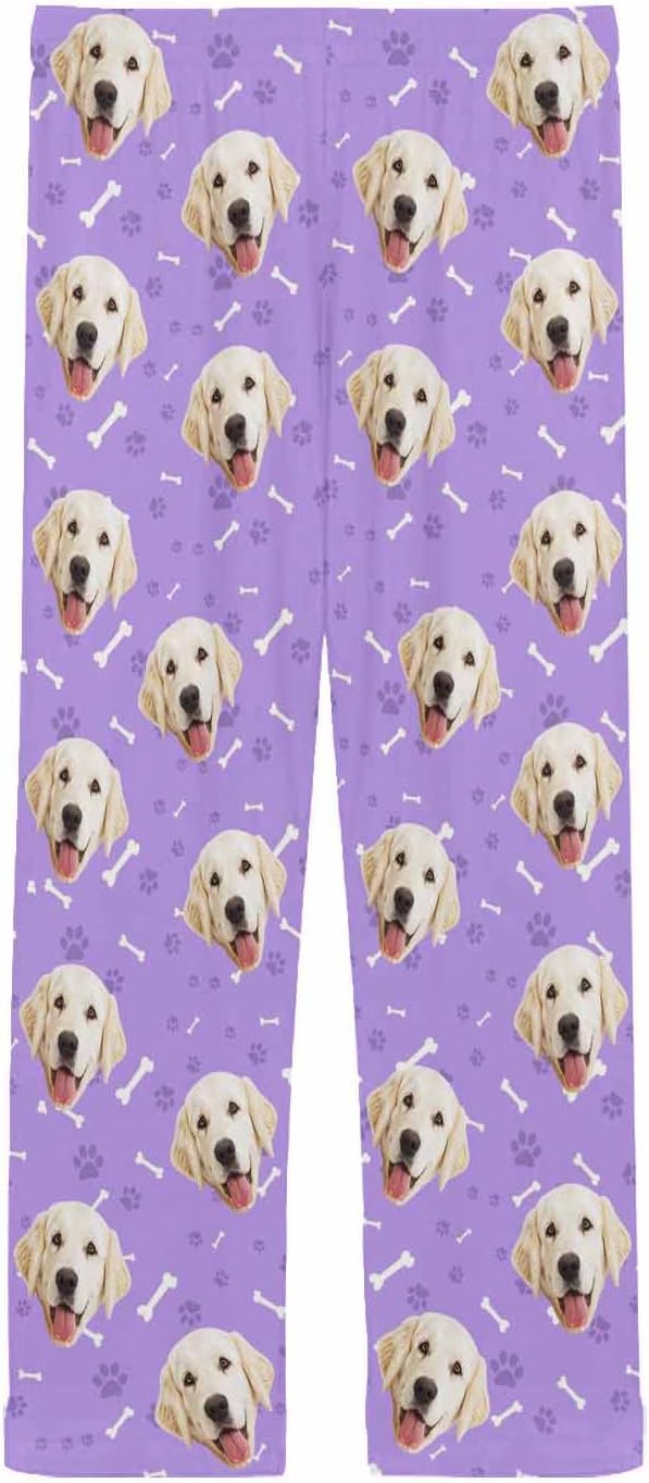 MyPupSocks Personalized Face Pajamas Pants Photo Pajama Bottoms - Image 4