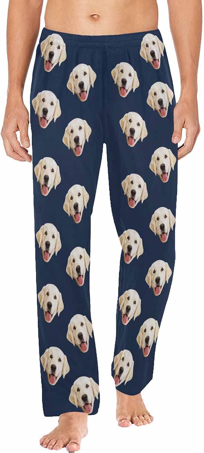 MyPupSocks Personalized Face Pajamas Pants Photo Pajama Bottoms by MyPupSocks