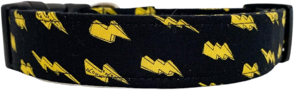 Thunderbolts Dog Collar by Collars+by+Design