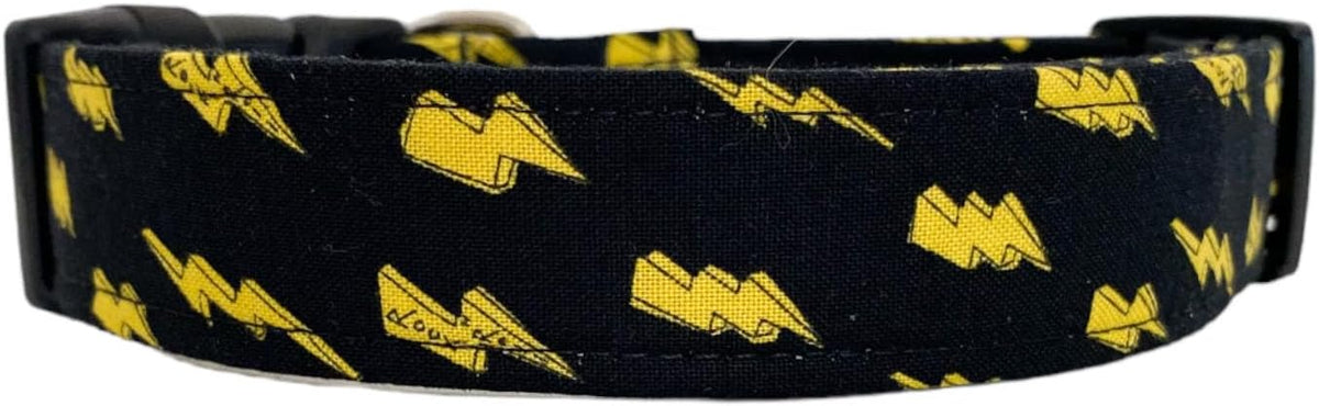 Thunderbolts Dog Collar by Collars+by+Design