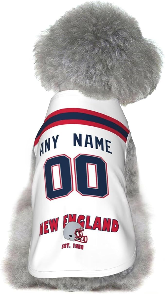 New ENGL and Dog Clothes Jersey Pet Jersey Customized Any Name & Number S-5XL - Image 7