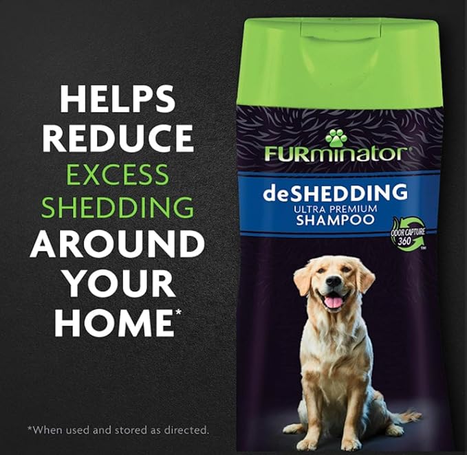 Furminator® Deshedding Ultra Premium Shampoo & Conditioner Bundle. 16oz. - Image 2