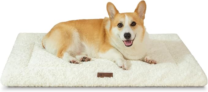 Fluffy Reversible Dog Bed Mat by VERABE