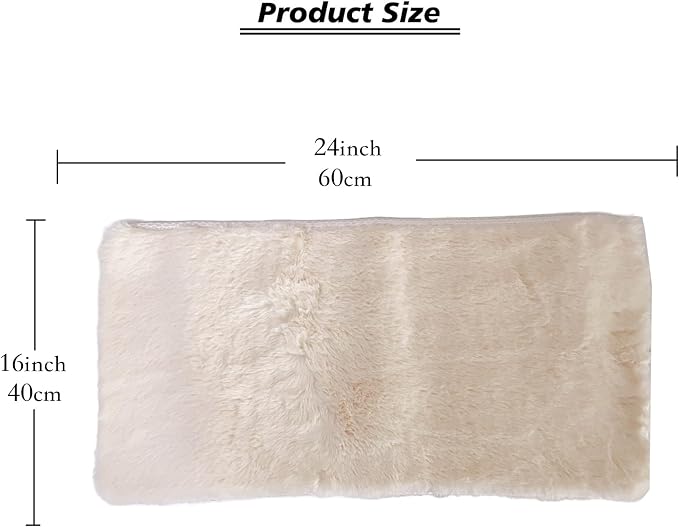 Soft Cat Window Sill Pet Pad Perch, Fluffy Windowsill Pet Mat Pillow Seat Bed - Image 4