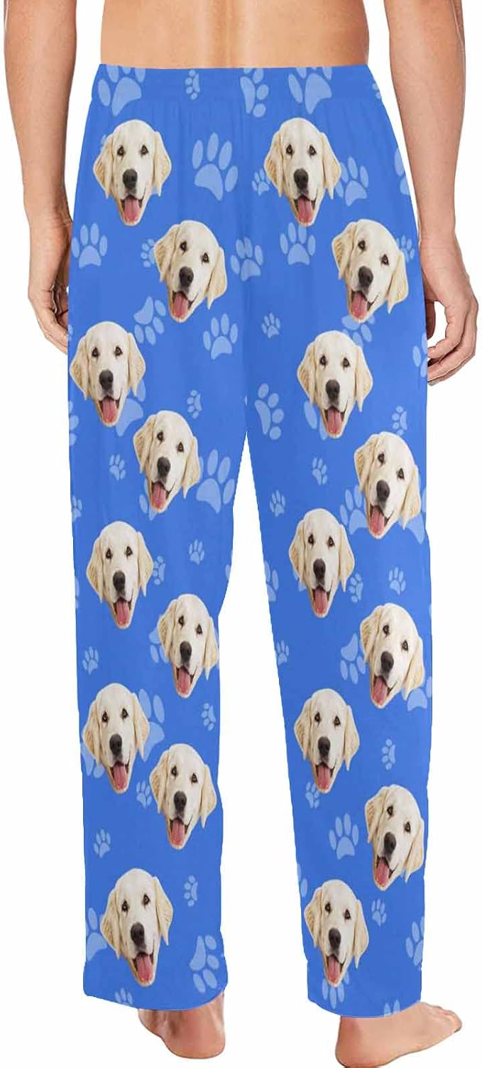 MyPupSocks Customized Face Pajamas Pants Photo Pajama Bottoms - Image 2