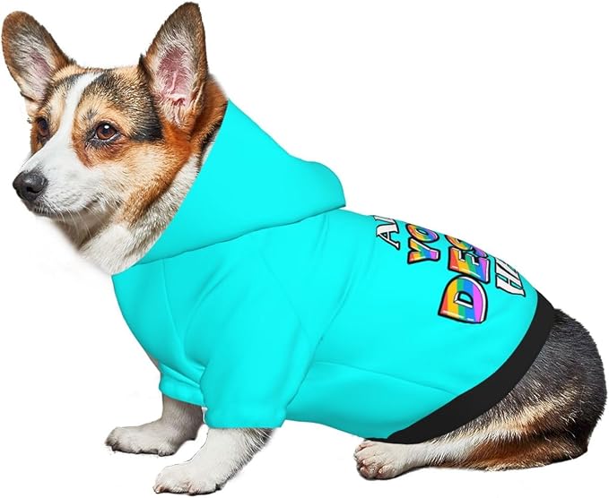Personalized Dog Hoodie Custom Hooded Pet Warm Pullover Sweatshirt - Image 6