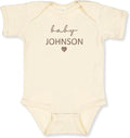 COUPLEHOODIES Personalized Baby Onesie Bodysuit – Custom Embroidery Gift by COUPLEHOODIES