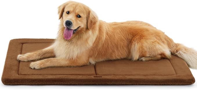 MADE 4 PETS Dog Crate Pad Bed for Large Dogs, Washable & Reversible, Anti-Slip by Made4Pets